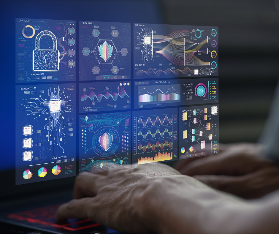 Cloud and Security Solutions with continuous risk scanning and real-time threat detection dashboar